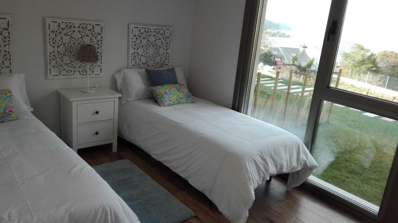 فيلا Casa Nueva Playa Areabrava Hio المظهر الخارجي الصورة